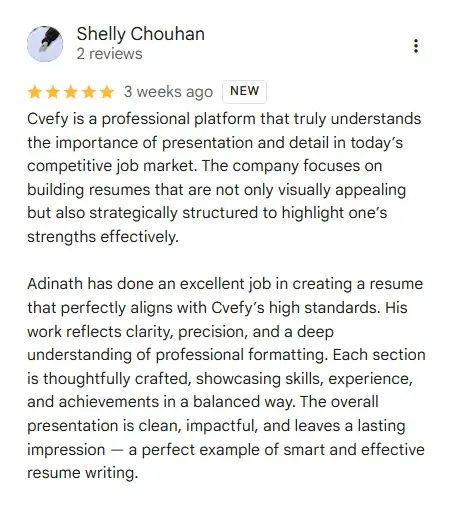 Review by Shelly Chouhan
