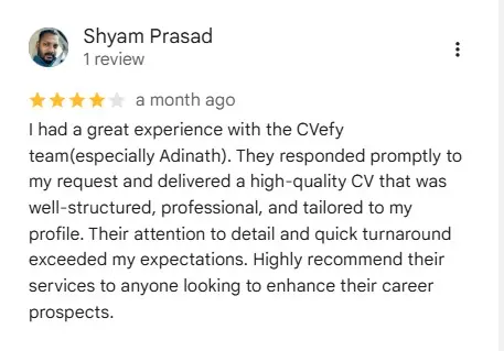 Review by Shyam Prasad